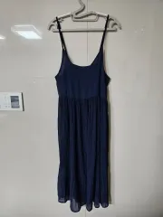 ノースリーブ ロング ワンピース 新品 44 サイズ ㅡㄱ4