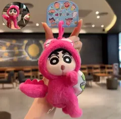 クレヨンしんちゃん ワニ山 ぬいぐるみ キーホルダー(尻尾が回ります)