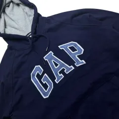 GAP GAP(ギャップ) ネイビー ニット フード付きTシャツ