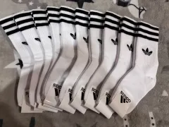アディダス キッズ 靴下 白 10足 まとめ売り 180-210CM