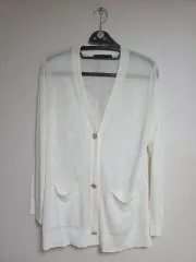レディース 夏 カーディガン アイボリー
