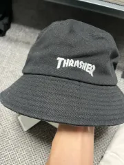 新品) THRASHER(スラッシャー) バケットハット ブラック