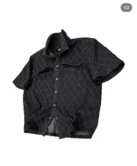 VネックLOVE キルティングセットアップ 新品