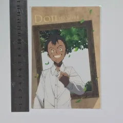 約束 ネバーランド プラスチック アート カード お金