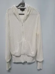 EMPORIO ARMANI(エンポリオアルマーニ) フード付きニットジップアップ 54 xxl