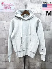 美品 USA製 赤単タグ チャンピョン リバースウィーブ プルオーバーパーカー M 米国製 champion 赤タグ