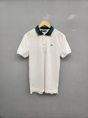 J.LINDEBERG(J.リンドバーグ) ホワイト 半袖 襟付きTシャツ ポロシャツ