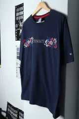 （ XL ー 2XL ） Tommy Hilfiger(トミーヒルフィガー) 半袖 Tシャツ オーバーサイズ 花- 13B80