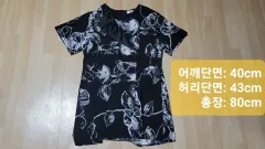 (リアル かっこいいし かわいい) 花 パターン ドレス & パンツ セット M ー L