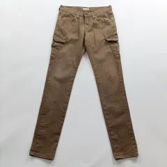 ヴィンテージ デニム サイズ 29 ブルーカーゴ スリム デニムパンツ A7057