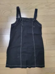 ザラキッズ ブラック スティッチ サスペンダー ONE PIECE 13 14歳 サイズ