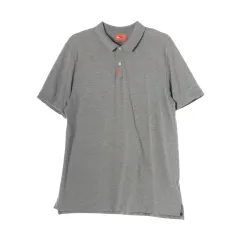 L Nike(ナイキ） ドライフィット グレー 半袖 ポロシャツ ポロ Tシャツ