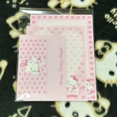 レア ピンク ナース ハローキティ ゴー クラシック ナース 便箋 袋 レター ミニ メモ帳 バラ売り