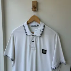 14859 - ストーンアイランド ロゴ パッチ 半袖 カラーTシャツ