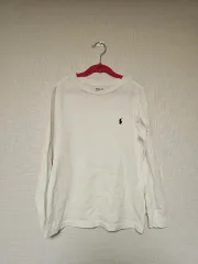 ポロ Ralph Lauren(ラルフローレン) 白 長袖 Tシャツ 140