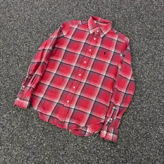 ポロ Ralph Lauren(ラルフローレン) 赤 チェック ポニー シャツ