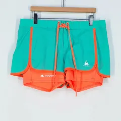 ルコックスポルティフ レディース インナーレギンス 夏 ミニパンツ ミントグリーン (HU39870)