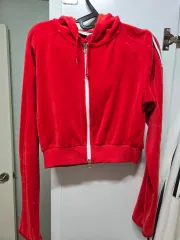 トミーヒルフィガー ツアーベルベット 素材 フードジップアップ