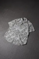 90s CHAPS バンブー ハワイアンシャツ