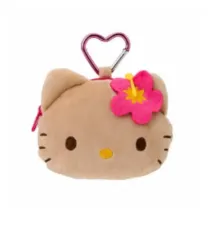 Sanrio(サンリオ) 日焼けキティ ハート カラビナ ポーチ キーリング