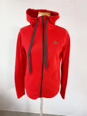 (本物) アディダスクライマライト起毛パーカージップアップ (女性用) 90 )