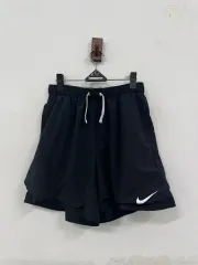 (65/150)ナイキ キッズ レディース スウッシュ ウーブンパンツ ハーフパンツ