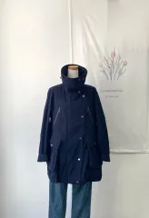 バーバリー クラシック ネイビー トレンチコート S-M