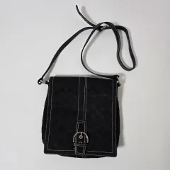 コーチ ヴィンテージ シーグリ ブラック クロスバック 0910