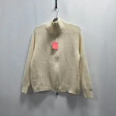 1666 S Paige Flynn ハーフジップ ニット カーディガン アイボリー