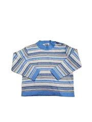 トゥイーン ファミリア ストライプ ニット 100