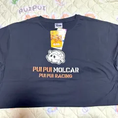 在庫処分価格) PUI PUI モルカー 公式 Tシャツ ブラック 3L サイズ (レア)