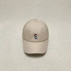 OS DISNEY Disney(ディズニー) ミニーマウス カジュアル 刺繍 ベースボール キャップ 帽子