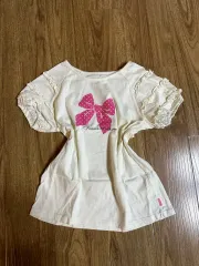 ヴィンテージ レース リボン Tシャツ 姫ギャル ロギャル ラテ フェアリー ゴシック 森ガール