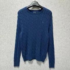 95 ポロ Ralph Lauren(ラルフローレン) メンズ ケーブル編み ニット セーター