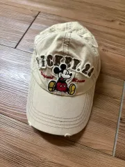 mickey mouse(ミッキーマウス) ヴィンテージ ブラウン キャップ 帽子