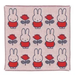 日本 ミッフィー バラ 手 タオル ハンカチ miffy