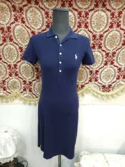 ポロ ラルフローレン ネイビー 半袖 PK ONE PIECE