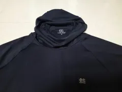 KOLON SPORT(コーロンスポーツ) 黒 レジャー アウトドア ゴルフ マルチパーカー ポール 1193