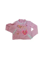 メゾピアノ フラワーパッチ レース Tシャツ 130