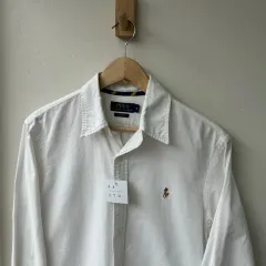 14898 - ポロラルフローレン 白 シャツ