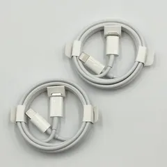 【24時間以内発送・未使用品✨️】Apple iPhone 純正品 ライトニング ケーブル タイプC 2個セット A2561