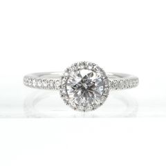 ハリーウィンストン HARRY WINSTON ラウンドカット・マイクロパヴェ・リング ラウンドカットマイクロパヴェリング The One by Harry Winston リング 指輪 Pt950 シルバー