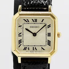 新品同様 稼働 箱/保付 セイコー × ナノ・ユニバース SSEH018 4N30-00T0 QZ 銀文字盤 レディース腕時計 2000000 3NBG ABC19248 KMT