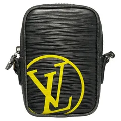 【中古】 LOUIS VUITTON ルイ・ヴィトン ダヌーブPM エピ・LVサークル M55120 ミニショルダーバッグ 黒 イエロー ポシェット レザー メンズ 24032430 MK 中古】 LOUIS VUITTON ルイ・ヴィトン ダヌーブPM エピ・LVサークル