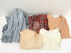  アクシーズファム axes femme 長袖ボレロ カーディガン スカート 5点 M F レディース 中古