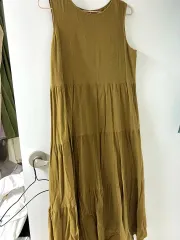 UNIQLO(ユニクロ) ロング丈ワンピース m