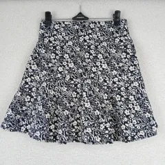 Ericaレディース フラワー パータン ミニスカート (F)