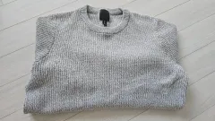 H&M グレー ニット セーター XL