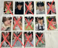 NCT（エヌシーティー）WISH シオン、リク、ユウ、シジェ、ジェヒ、リョウ、サクヤ トレカ アルバム ウィ、チュー、ソング、バード、テディ、ポップ、ポップ、カラー