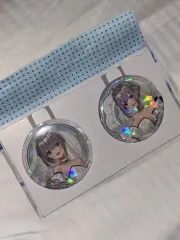 hololive(ホロライブ) 一番くじ ウェディング ドレス スタイル シロガネ NO:EL 缶バッジ